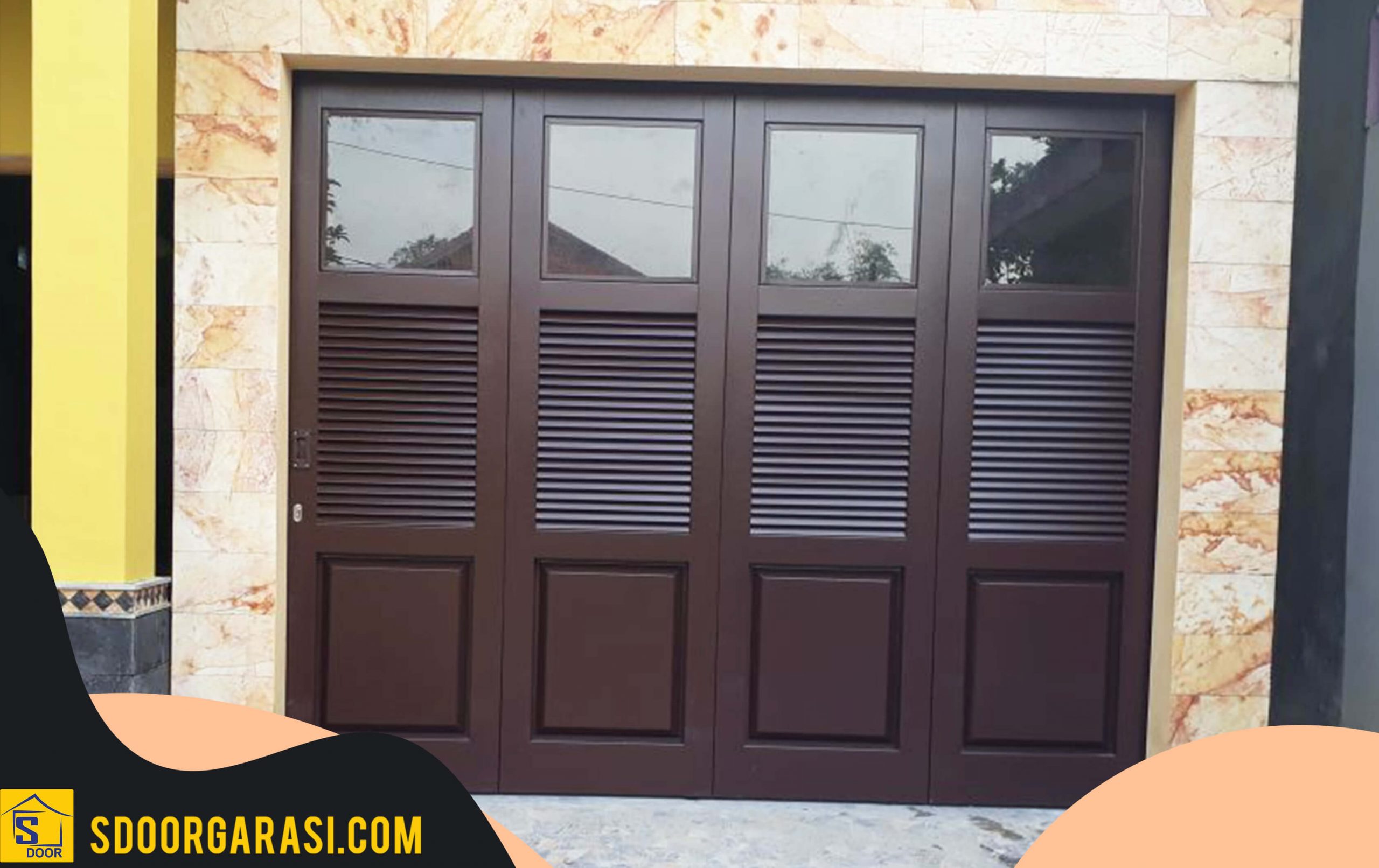 Spesifikasi Jasa pemasangan Pintu garasi surabaya Pintu garasi merk S Door yang hadir dari tahun 2017